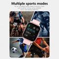 1.83'' Sports Smart Watch Fitness Clock Health Monitor Waterproof Smartwatch Wireless Call Watches for Men Women IOS Xiaomi 2024