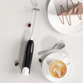 Mini Milk Frother Handheld Foam Maker for Lattes Whisk Coffee Cappuccino Frappe Matcha Hot Chocolate Egg Beater Drink Mixer