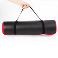 10MM Extra Thick 183Cmx61Cm Yoga Mats NRB Non-Slip Exercise Mat Fitness Tasteless Pilates Workout Gym Mats with Bandage