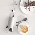 Mini Milk Frother Handheld Foam Maker for Lattes Whisk Coffee Cappuccino Frappe Matcha Hot Chocolate Egg Beater Drink Mixer